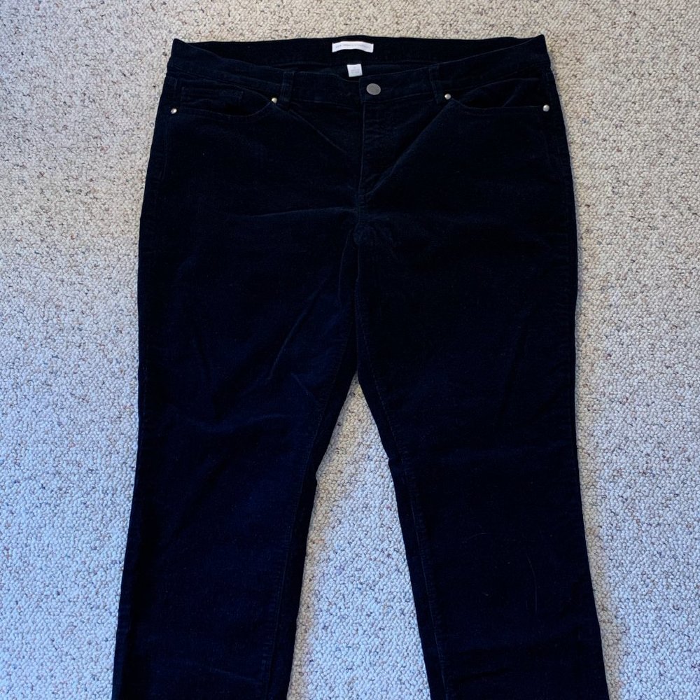 NY & Co. Navy Corduroy Pants